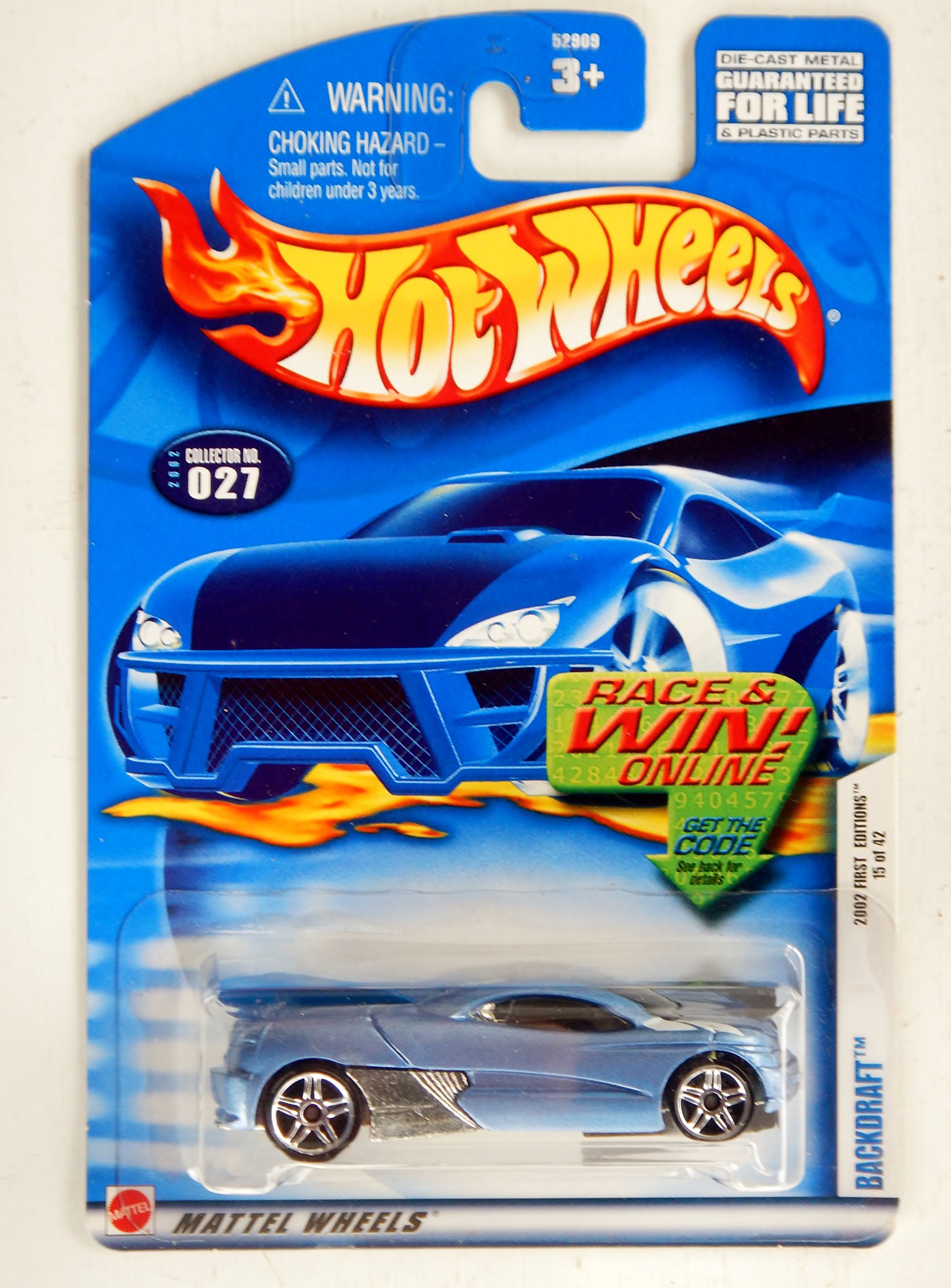 Hot Wheels 2002 First Editions Backdraft 2002 Collector No. 027